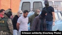 Затримання імама Раїфа Февзієва в Криму 17 серпня