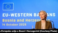 Von der Leyen në Sarajevë.