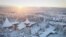 Finland - Rovaniemi, Lapland, Finland is known as the official hometown of Santa Claus - screen grab