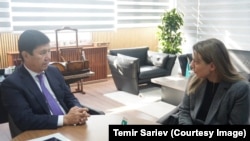 Темир Сариев и Анна Абакумова