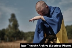 Игорь Титовский после обмена пленными