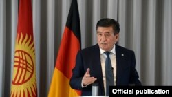 Президент Сооронбай Жээнбеков Германияда. 16-апрель, 2019-жыл.