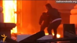 Пожежа в будинку профспілок в Одесі