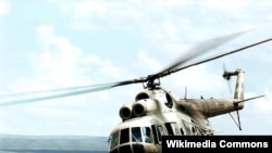 Российский вертолет «Ми-8». (Иллюстративное фото).