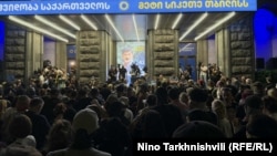 მორიგი აქცია კახა კალაძის საარჩევნო შტაბთან. 9 სექტემბერი