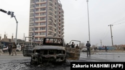 آرشیف: عکس پس از یک رویداد انفجار در کابل