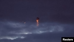 Imagine cu caracter ilustrativ, din mai 2025, cu o dronă explodată în timpul confruntărilor dintre Rusia și Ucraina.