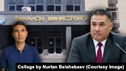 Транспорт жана коммуникациялар министри Абсаттар Сыргабаев менен анын иниси Батырбек Сыргабаев.