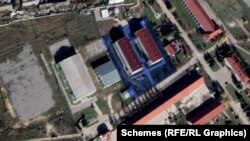 Një imazh satelitor tregon një zonë të Tullës, e njohur si nikoqire e Divizionit të 106-të Ajror dhe Regjimentit të tij të 51-të të Parashutës.