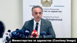 Азир Алиу, министер за здравство