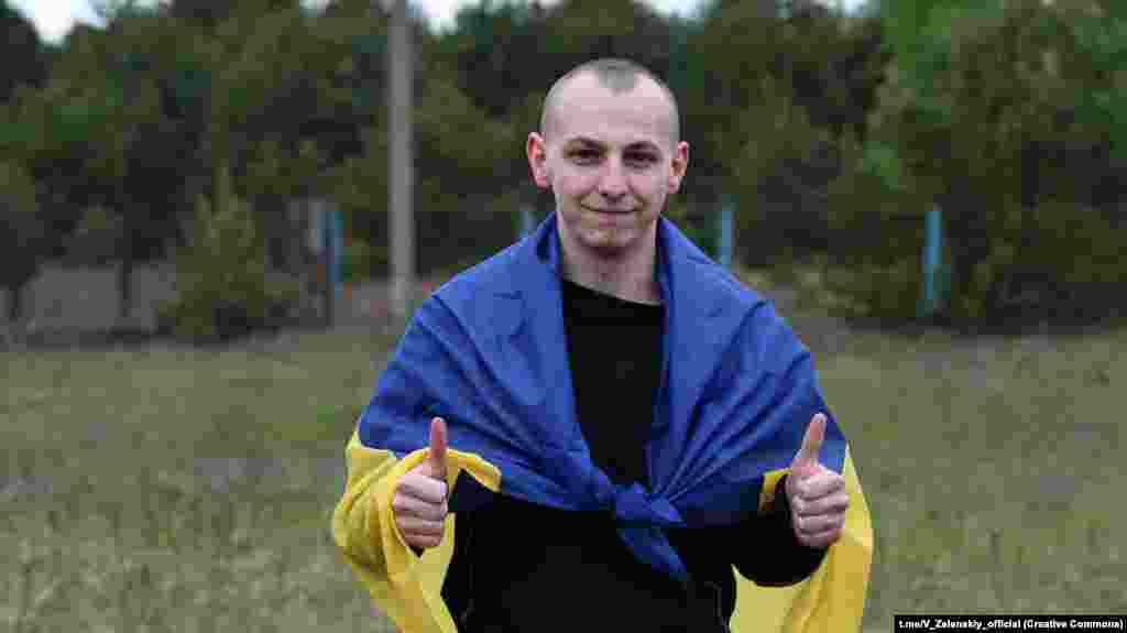 Звільнений з полону український військовий