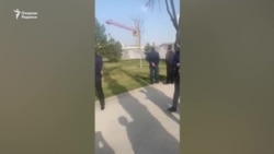 Мирная акция протеста перед зданием Кабмина