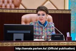 Gazagystanyň öňki prezidenti Nursultan Nazarbaýewiň gyzy, gazak senatynyň öňki agzasy Dariga Nazarbaýewa