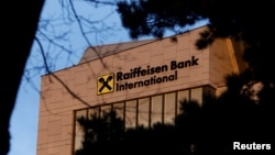 Sediul central al Raiffeisen Bank International (RBI) din Viena.
