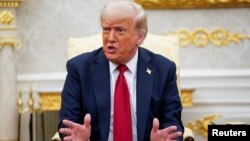 Președintele american Donald Trump la Casa Albă pe 14 iulie.