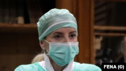 Direktorica Kliničkog centra Univerziteta u Sarajevu (KCUS) Sebija Izetbegović, 26. mart 2020.