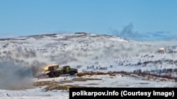 Тактические учения 200-й бригады в Печенге, Россия