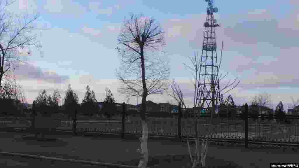 Жаңаөзен қаласындағы орталық алаң.