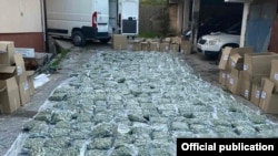 Скопје- акција на македонската полиција за заплена на 200 килограни канабис,10.04.2021
