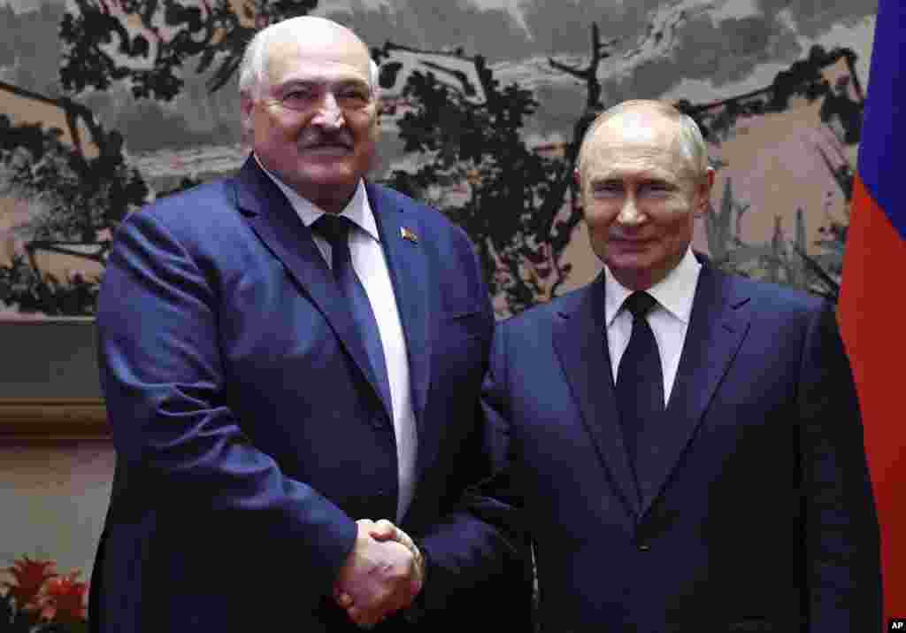 Сустрэча Аляксандра лукашэнкі з Уладзімірам Пуціным, Пэкін, 2 верасьня 2025