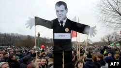 Антикоррупционная акция в Петербурге.