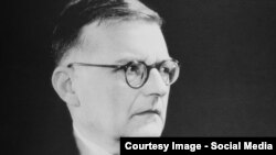 Dmitri Șostakovici, portret din 1962