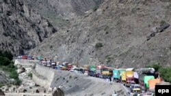 بخشی از شاهراه کابل - جلال آباد 