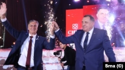 Siniša Karan i Milorad Dodik u Banjoj Luci, novembar 2025. 