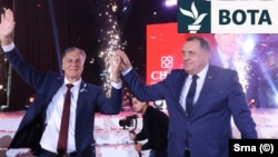 Sinisha Karan dhe Millorad Dodik. Nëntor, 2025.