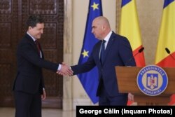 20 iunie 2025 - Nicușor Dan, președintele României, îl desemnează pentru funcția de prim-ministru pe Ilie Bolojan.
