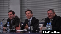 ირაკლი ალასანია, ბიძინა ივანიშვილი, დავით უსუფაშვილი 