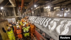 Перед укладкой последнего фрагмента трубопровода «Северный поток – 2». Август, 2021 года.