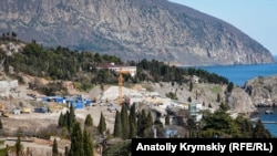 Краєвид на Аю-Даг у Ялті, архівне фото