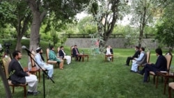 دیدار هئیت اداری ولسی جرگه با رئیس جمهور غنی