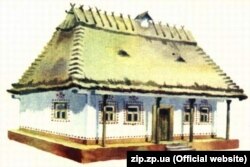 «Призьба – невисокий, переважно земляний насип вздовж стін хати знадвору. І дід, і баба у неділю / На призьбі вдвох собі сиділи / Гарненько, в білих сорочках (Тарас Шевченко)». Словник української мови, том 7