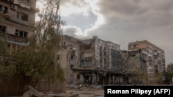 Орус армиясынын аткылоосунан талкаланган Покровск шаары. 15-октябрь, 2024-жыл.