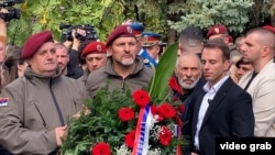 Veterani "Crvenih beretki" na sahrani Nebojše Pavkovića, 22. oktobar 2025.