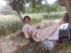 Abdul Baqi before his eyes were gouged out by his father and brothers