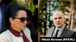 Vesna Medenica i Milo Božović