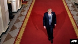 Президент США Дональд Трамп. Вашингтон, 31 января 2017 года.