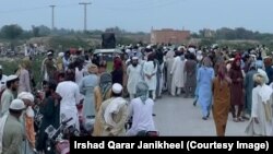 په جانيخېلو کې د پوځ په هاوان برید کې د وژل شويو کسانو لپاره احتجاج لا هم روان دی