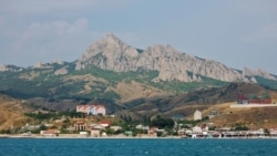 Вид на Коктебель с моря