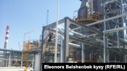 Кара-Балта шаарынын жанындагы кытай ишкерлери салган "Жунда" мунай заводу