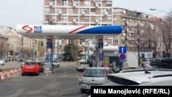 Pumpa Naftne industrije Srbije u Beogradu, 26.2.2025. 