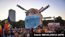 Protest împotriva restricțiilor și vaccinării anti-COVID 19, București, 2 octombrie 2021