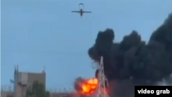 9 ივნისს სოციალური ქსელებით გავრცელდა ჩებოქსარის ქარხანაზე დრონებით შეტევის ამსახველი ვიდეოები