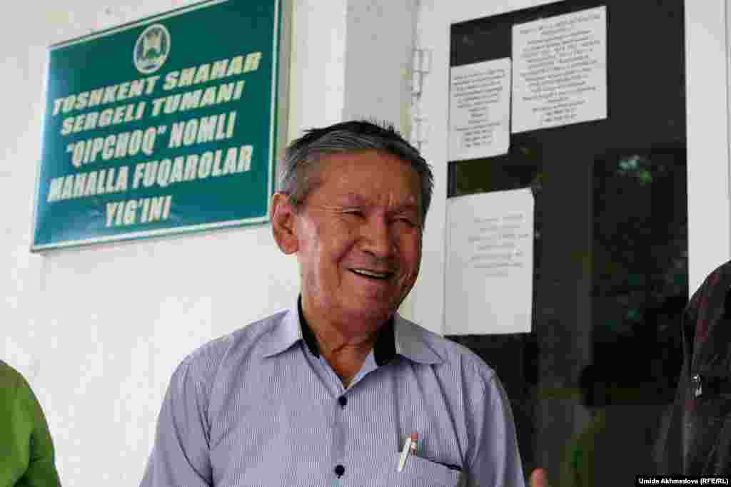 Коренной житель Сергели Уразов Абибулла-ага десять лет работал председателем махаллинского комитета "Кипчак".&nbsp;