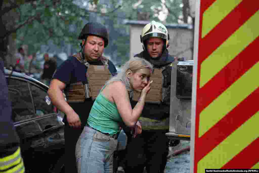 Киевдин бул жашоочусу чабуулдан аман калды. 