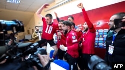 საქართველოს ნაკრები გამარჯვების შემდეგ, 2024 წლის 26 მარტი