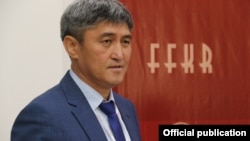 Кыргызстандын футбол союзунун президенти Канатбек Маматов.